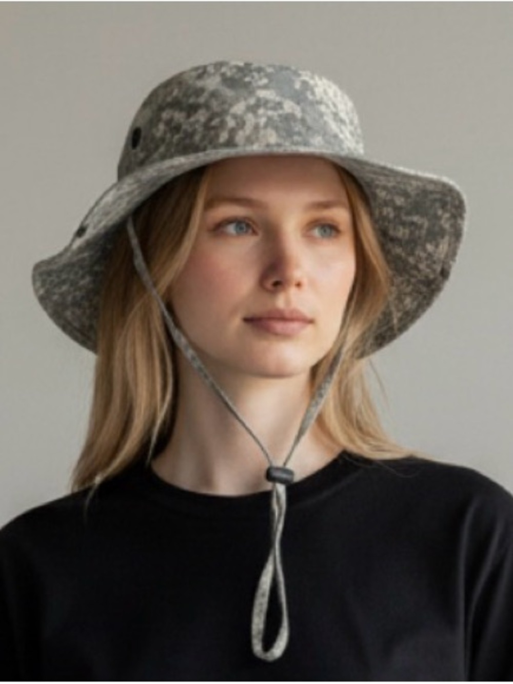 Desert Camo Bucket Hat - 7 3/4” Unisex Beach Outdoor Casual Sun… - Picture 3 of 7